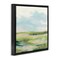 Stupell Industries Brushed Meadow & Sky Framed Floater Canvas Wall Art Design by June Erica Vess